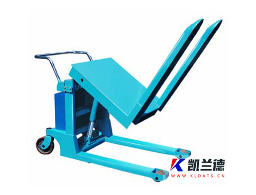 Turn electric pallet car